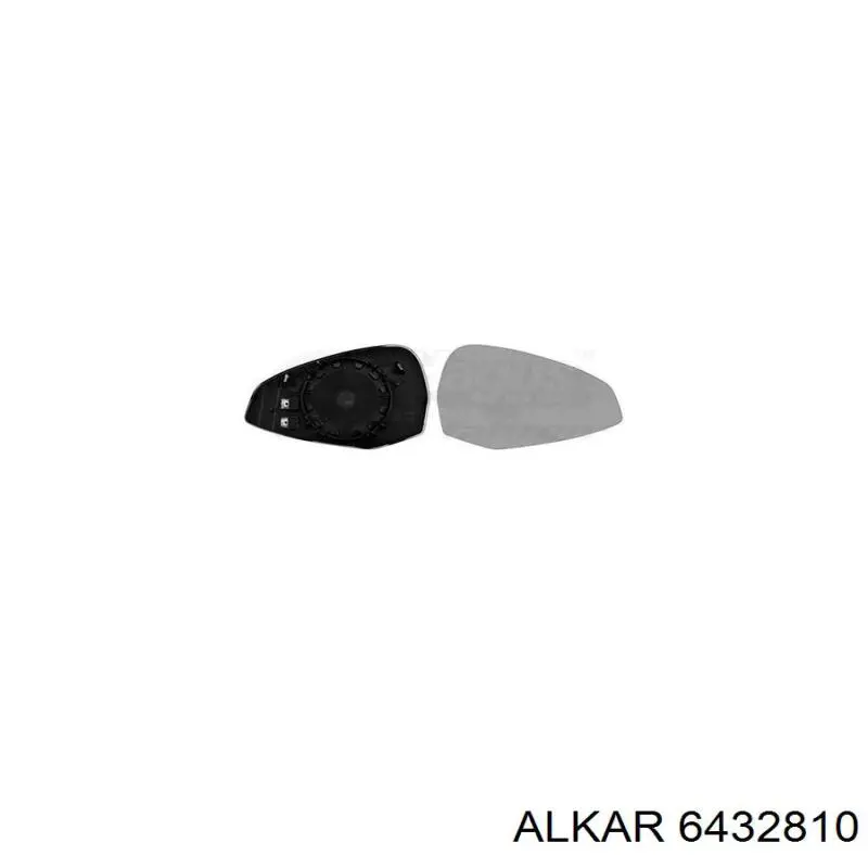 Стекло зеркала заднего вида, правого Alkar 6432810 цена, от 19.94 USD
