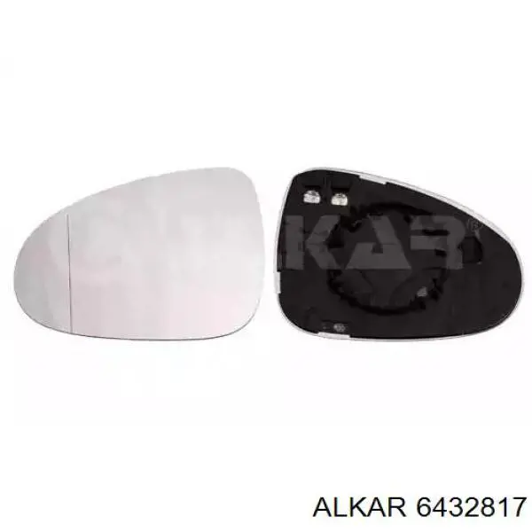 Стекло зеркала заднего вида, правого Alkar 6432817 цена, от 41.33 USD