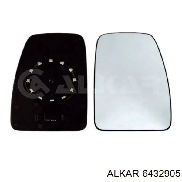 Зеркальный элемент зеркала заднего вида ALKAR 6432905