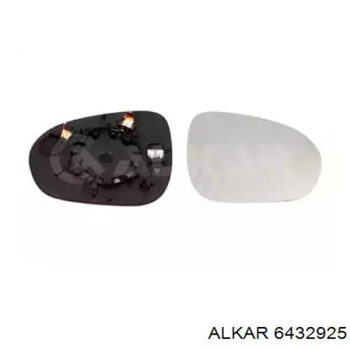 6432925 Alkar Зеркальный элемент правого зеркала заднего вида