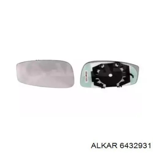 Купить 0071734381 Fiat/Alfa/Lancia Стекло правого зеркала заднего вида