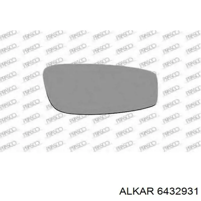 Стекло зеркала заднего вида, правого Fiat/Alfa/Lancia 0071734381 цена, от 6.88 USD
