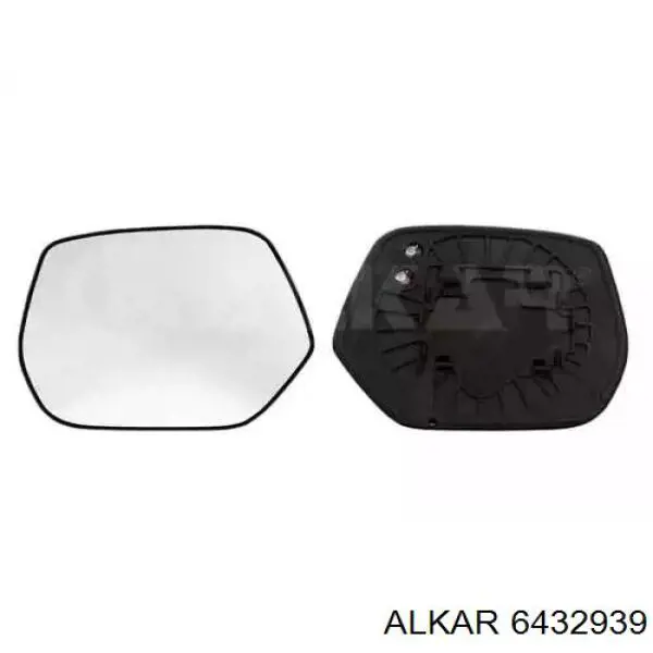 Зеркальный элемент зеркала заднего вида ALKAR 6432939