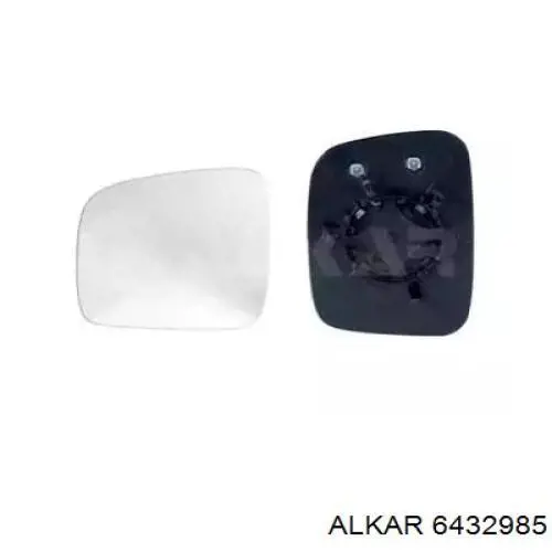 6432985 Alkar зеркальный элемент зеркала заднего вида правого