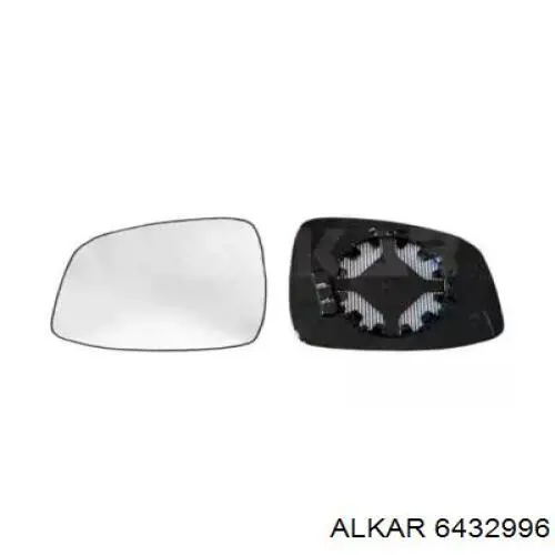 Стекло зеркала заднего вида, правого FPS FP6814M14 цена, от 14.14 USD