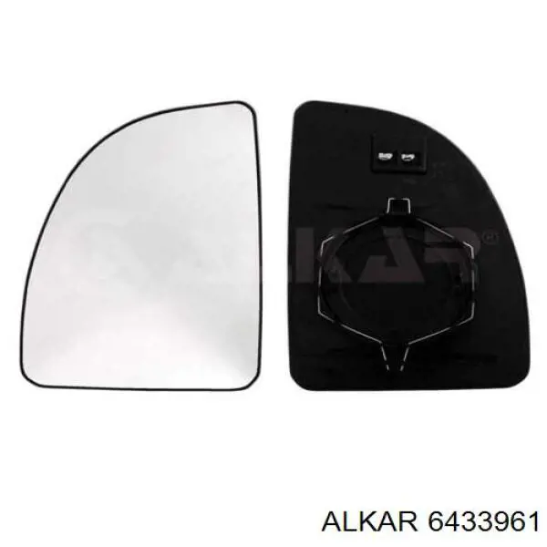 Стекло зеркала заднего вида, правого Alkar 6433961 цена, от 14.32 USD