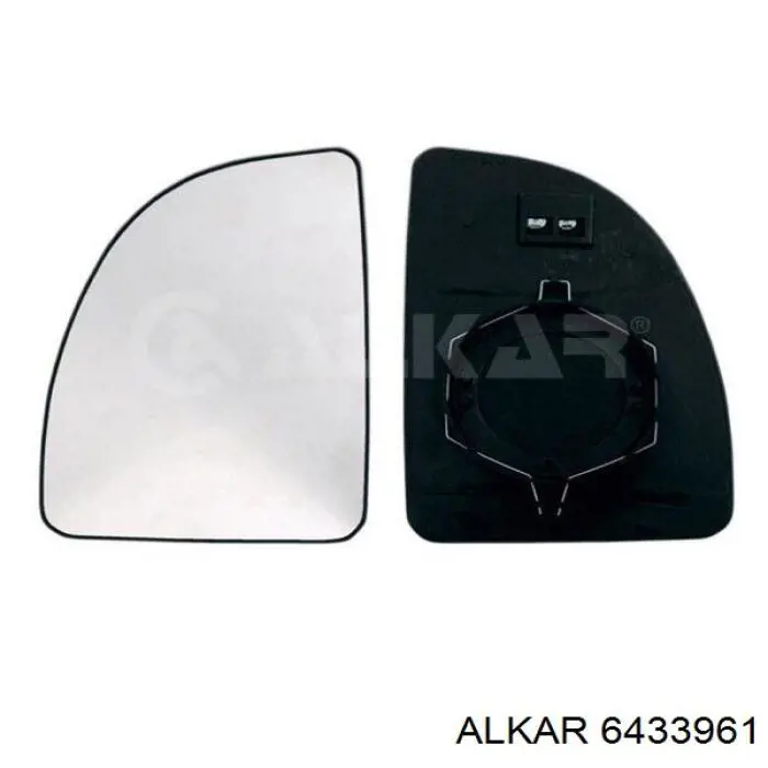 Купить 6433961 Alkar Стекло правого зеркала заднего вида