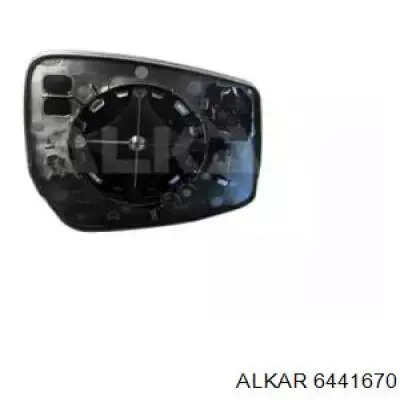 6441670 Alkar Зеркальный элемент левого зеркала заднего вида