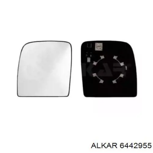 Зеркальный элемент зеркала заднего вида ALKAR 6442955