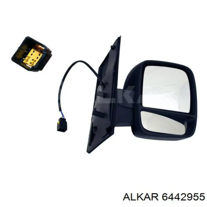 Стекло зеркала заднего вида, правого Alkar 6442955 цена, от 11.46 USD