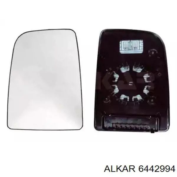 6442994 Alkar зеркальный элемент зеркала заднего вида правого