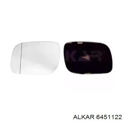Купить 6451122 Alkar Стекло зеркала заднего вида, левого
