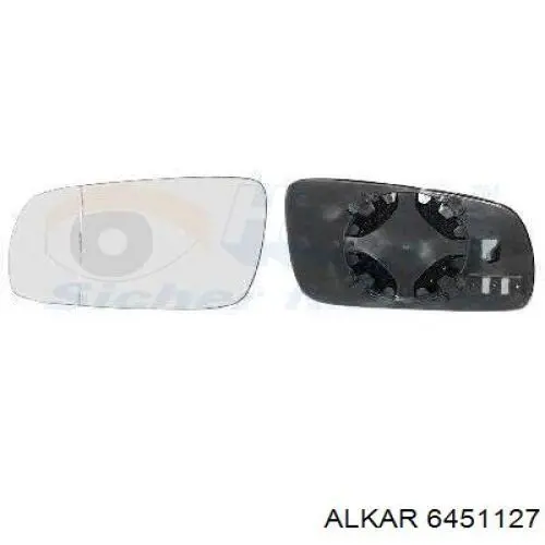 Купить 6451127 Alkar Стекло зеркала заднего вида, левого