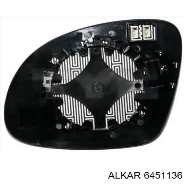 Зеркальный элемент левый Alkar 6451136