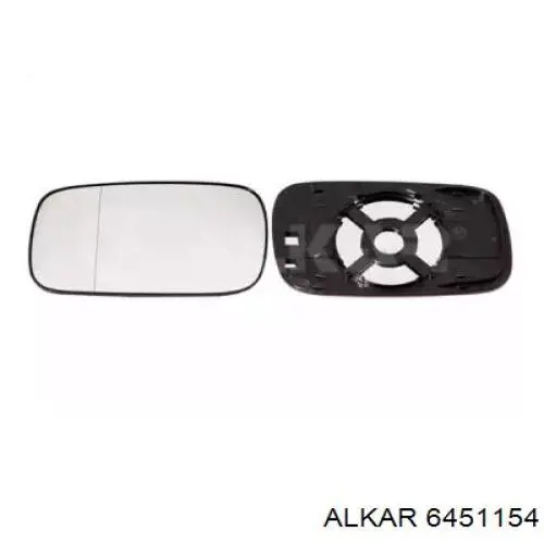 Купить 6451154 Alkar Стекло зеркала заднего вида, левого