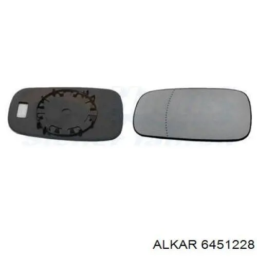 Зеркальный элемент водительского зеркала Alkar 6451228 цена, от 8.16 USD