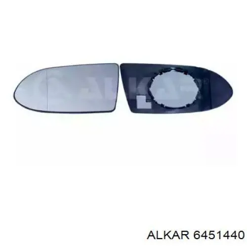 Зеркальный элемент зеркала заднего вида ALKAR 6451440