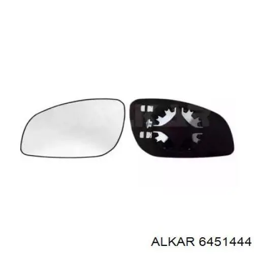 Купить 6451444 Alkar Стекло зеркала заднего вида, левого