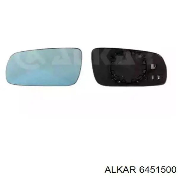 Зеркальный элемент зеркала заднего вида левого Alkar 6451500