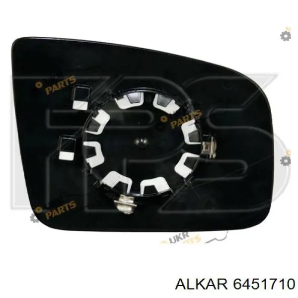 Купить 6451710 Alkar Стекло зеркала заднего вида, левого