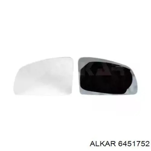Зеркальный элемент левый Alkar 6451752