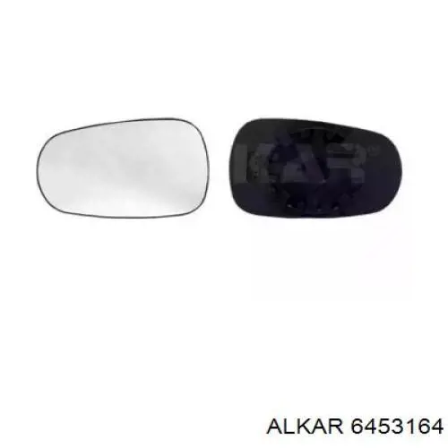 Зеркальный элемент зеркала заднего вида ALKAR 6453164