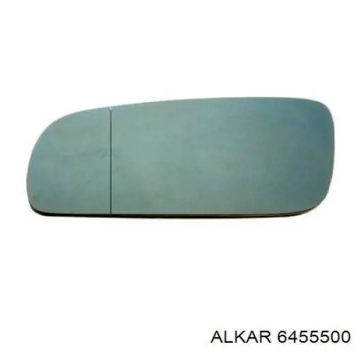 6455500 Alkar зеркальный элемент зеркала заднего вида левого