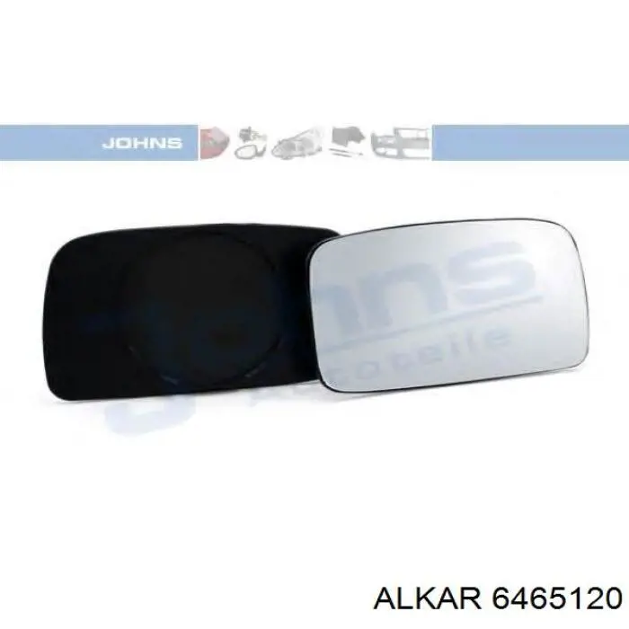 Стекло зеркала заднего вида, правого Alkar 6465120 цена, от 9.13 USD