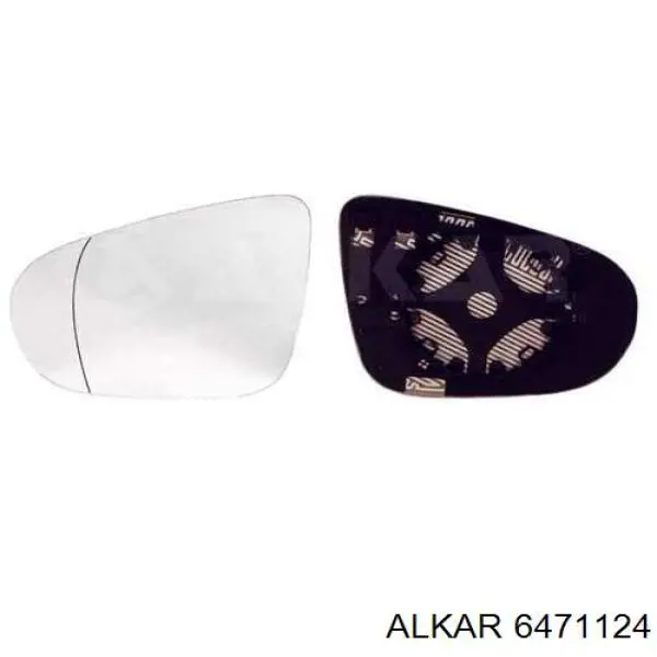Зеркальный элемент левый Alkar 6471124