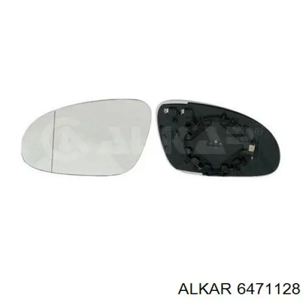 Cristal De Espejo Retrovisor Exterior Izquierdo 6471128 Alkar