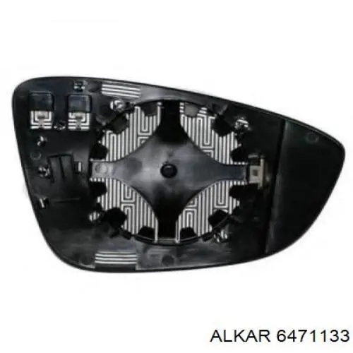 Купить 6471133 Alkar Стекло зеркала заднего вида, левого