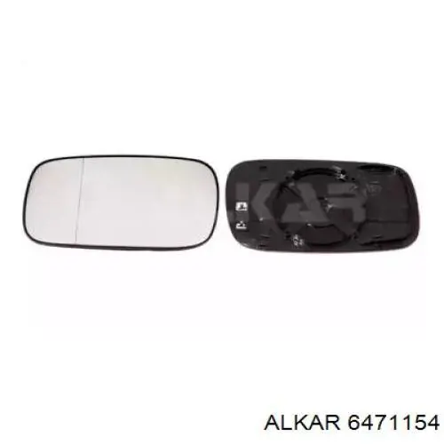 Купить 6471154 Alkar Стекло зеркала заднего вида, левого