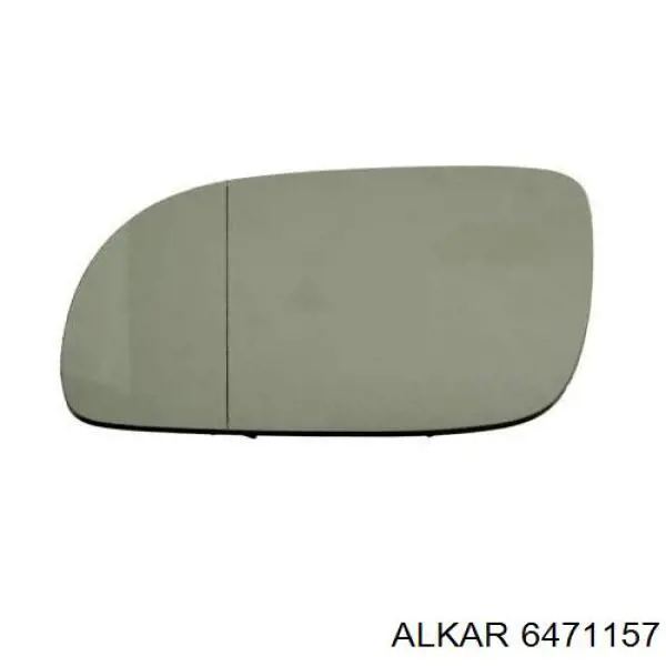 Стекло левого зеркала заднего вида 6471157 Alkar