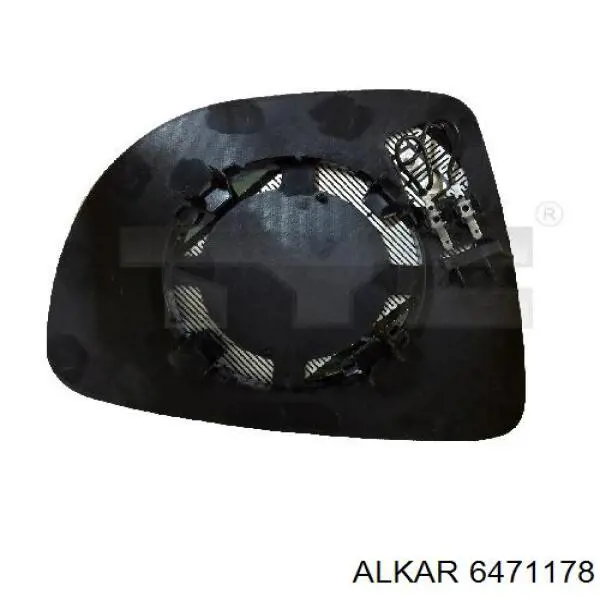 Купить 6471178 Alkar Стекло зеркала заднего вида, левого