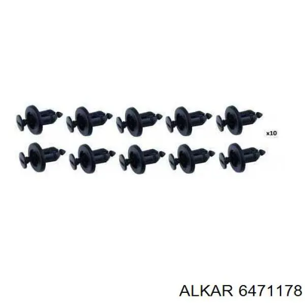 Зеркальный элемент водительского зеркала Alkar 6471178 цена, от 10.77 USD
