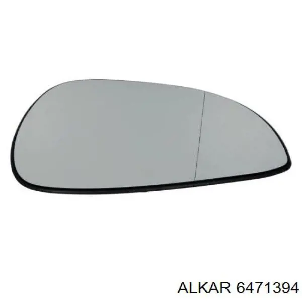 Стекло левого зеркала заднего вида 6471394 Alkar