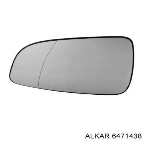 Купить 6471438 Alkar Стекло зеркала заднего вида, левого