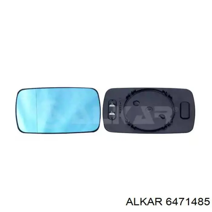 6471485 Alkar зеркальный элемент зеркала заднего вида левого