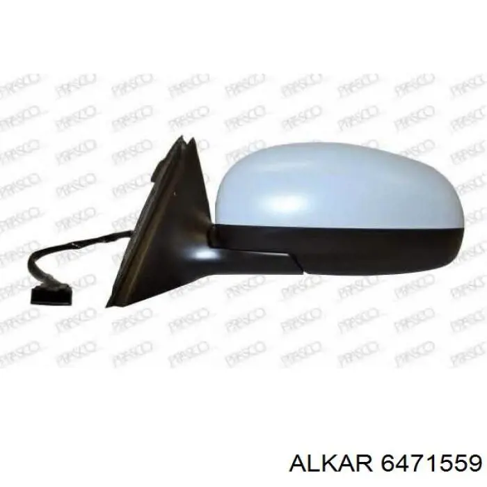 Зеркальный элемент водительского зеркала Alkar 6471559 цена, от 8.61 USD