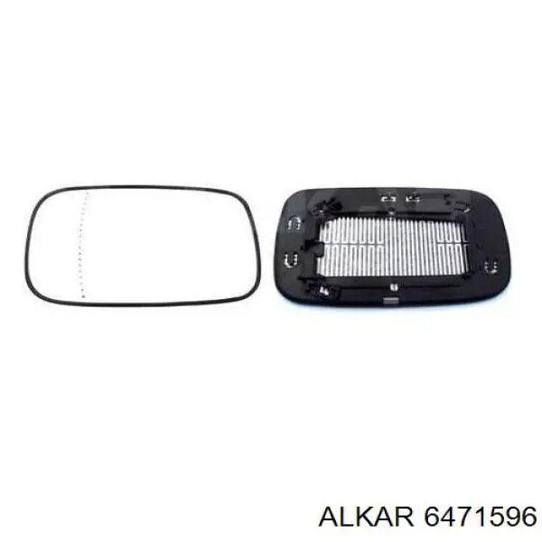 Зеркальный элемент водительского зеркала Alkar 6471596 цена, от 14.29 USD