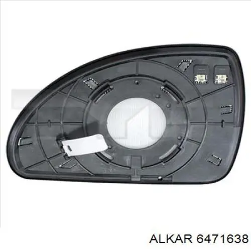 Зеркальный элемент водительского зеркала Alkar 6471638 цена, от 11.56 USD