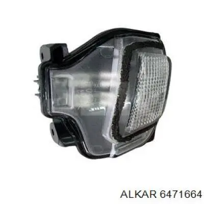 Купить 6471664 Alkar Стекло зеркала заднего вида, левого