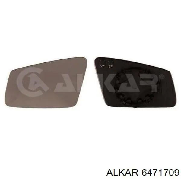 Cristal De Espejo Retrovisor Exterior Izquierdo 6471709 Alkar