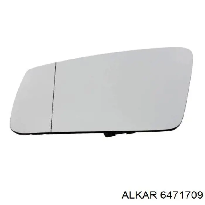 Стекло левого зеркала заднего вида 6471709 Alkar