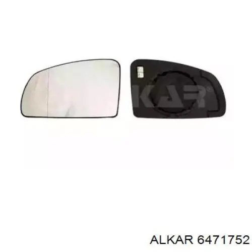 Зеркальный элемент водительского зеркала Alkar 6471752 цена, от 7.34 USD