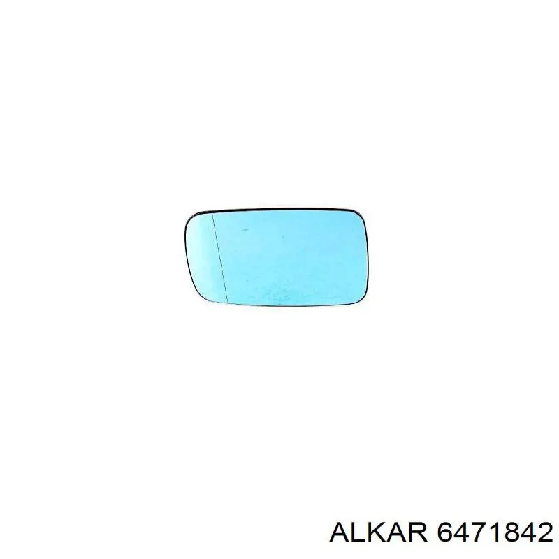 Стекло левого зеркала заднего вида 6471842 Alkar