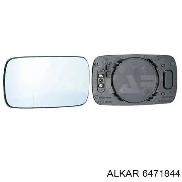 Зеркальный элемент водительского зеркала Alkar 6471844 цена, от 13.92 USD