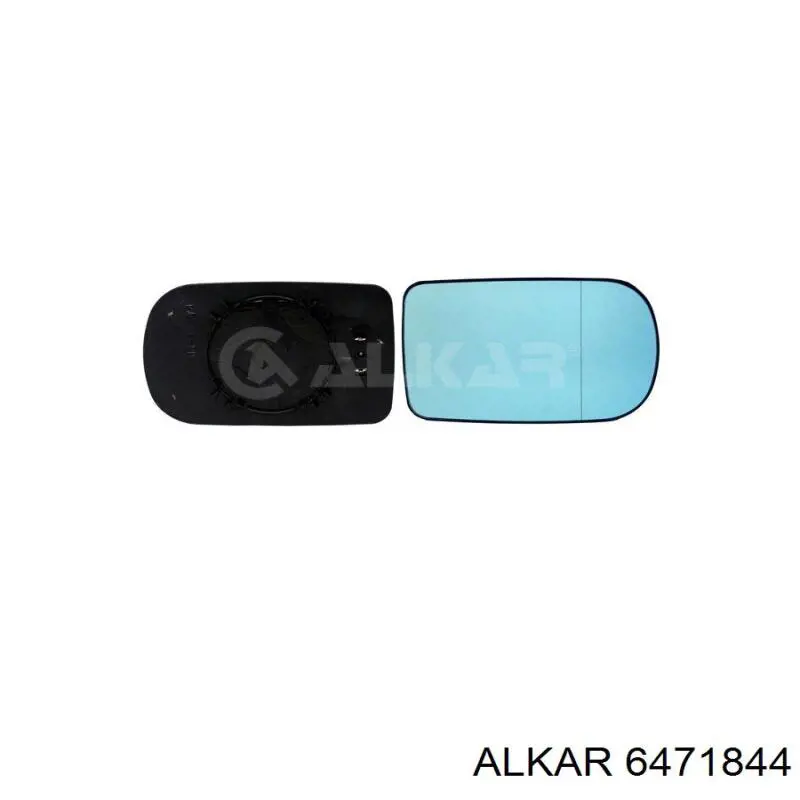 Купить 6471844 Alkar Стекло зеркала заднего вида, левого