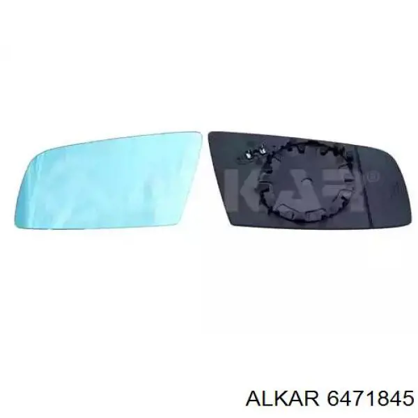 Зеркальный элемент зеркала заднего вида левого Alkar 6471845