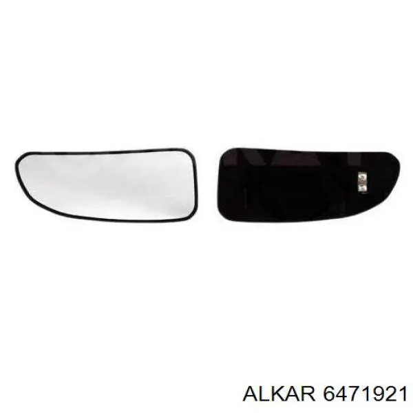 Зеркальный элемент зеркала заднего вида левого Alkar 6471921